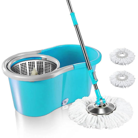 360° Spinning Mop & Bucket Set - 1 Pc
