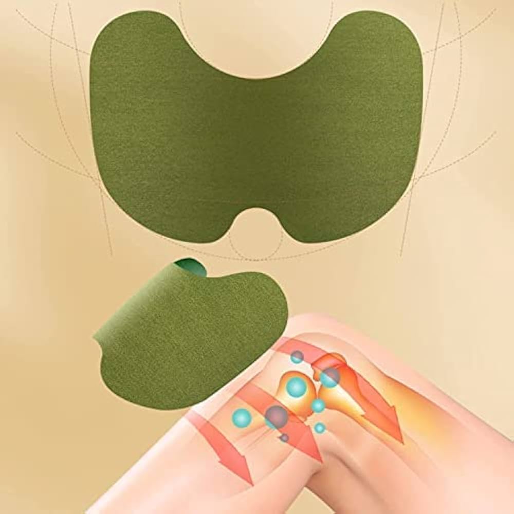 🌿 Herbal Heat Therapy Knee Patches – Instant Pain Relief, Long-Lasting Comfort