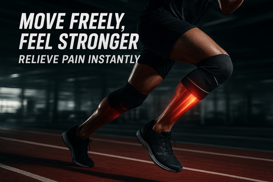 Pair Of Scientific Knee Pads  - Random color (Green , Orange or Black)