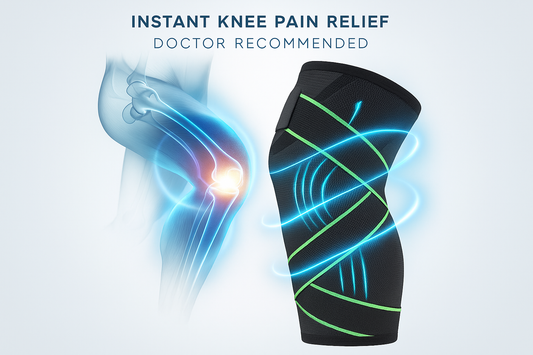 Pair Of Scientific Knee Pads  - Random color (Green , Orange or Black)